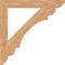 Ekena Millwork Olympic Slat Smooth Bracket, Western Red Cedar, 5 1/2"W x 48"D x 48"H BKT06X48X48OLY06SWR - alternate 4